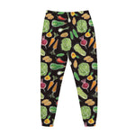 Fresh Vegetable Pattern Print Jogger Pants