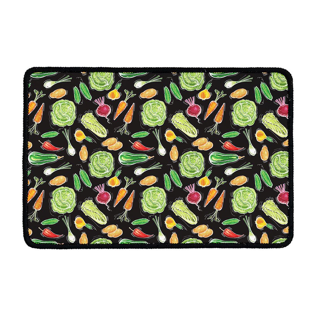 Fresh Vegetable Pattern Print Kitchen Mat