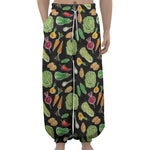 Fresh Vegetable Pattern Print Lantern Pants