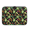 Fresh Vegetable Pattern Print Laptop Sleeve