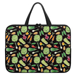 Fresh Vegetable Pattern Print Laptop Sleeve With Handle
