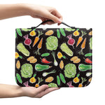 Fresh Vegetable Pattern Print Leather Bible Cover