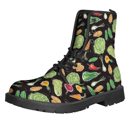 Fresh Vegetable Pattern Print Backpack