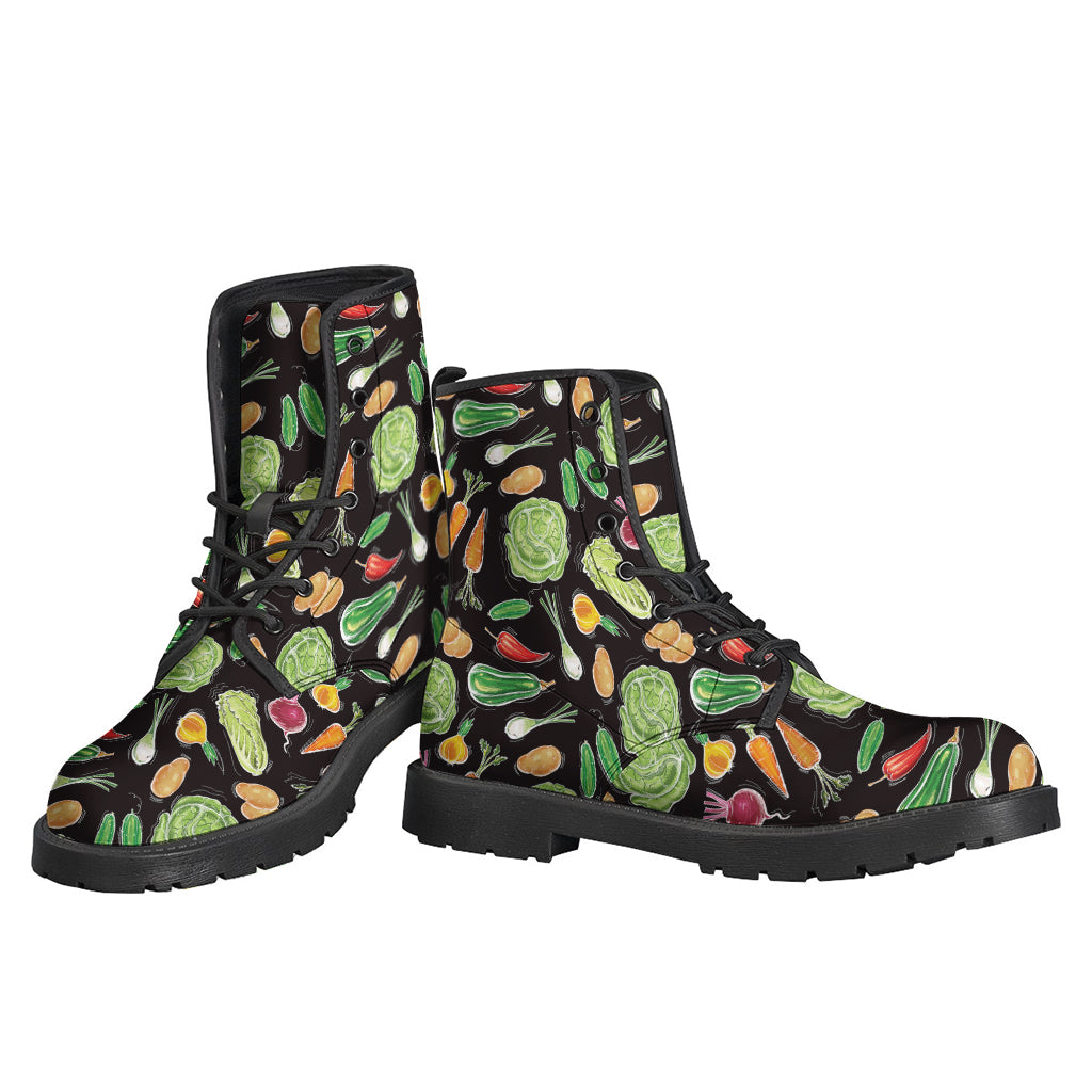 Fresh Vegetable Pattern Print Backpack