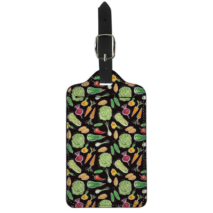Fresh Vegetable Pattern Print Luggage Tag