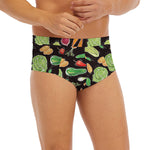 Fresh Vegetable Pattern Print Men's Briefs