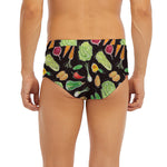 Fresh Vegetable Pattern Print Men's Briefs