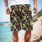 Fresh Vegetable Pattern Print Men's Cargo Shorts