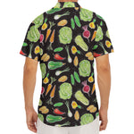 Fresh Vegetable Pattern Print Men's Deep V-Neck Shirt