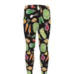 Fresh Vegetable Pattern Print Men's leggings