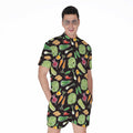 Fresh Vegetable Pattern Print Men's Romper