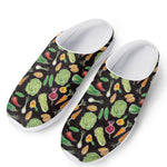 Fresh Vegetable Pattern Print Mesh Casual Shoes