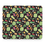 Fresh Vegetable Pattern Print Mouse Pad