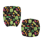 Fresh Vegetable Pattern Print Office Chair Cover