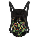 Fresh Vegetable Pattern Print Pet Carrier Backpack
