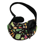 Fresh Vegetable Pattern Print Pet Sling Carrier