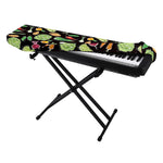 Fresh Vegetable Pattern Print Piano Keyboard Cover