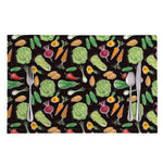 Fresh Vegetable Pattern Print Placemat