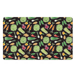 Fresh Vegetable Pattern Print Polyester Doormat