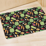 Fresh Vegetable Pattern Print Polyester Doormat