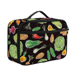 Fresh Vegetable Pattern Print Portable Lunch Bag