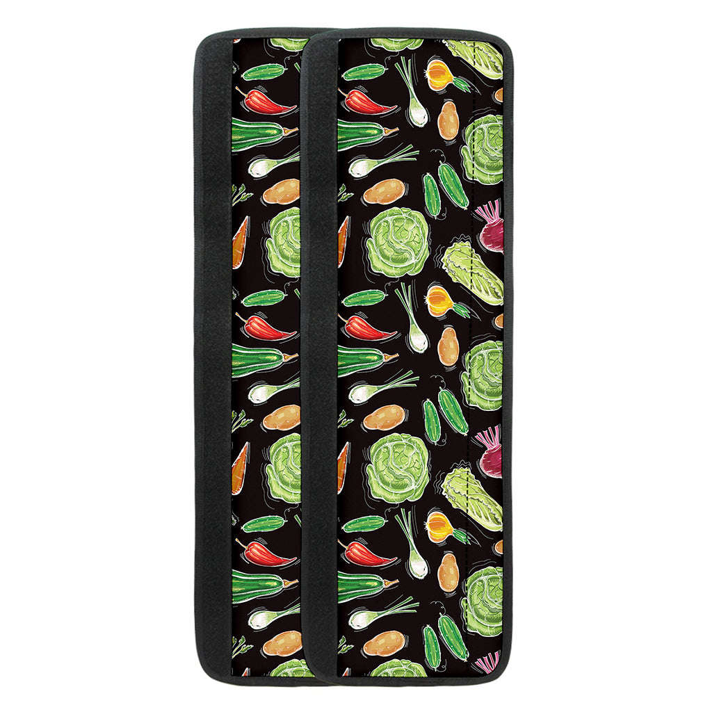 Fresh Vegetable Pattern Print Refrigerator Handle Covers