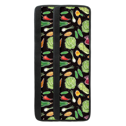 Fresh Vegetable Pattern Print Refrigerator Handle Covers
