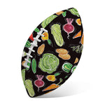 Fresh Vegetable Pattern Print Rugby Ball