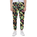 Fresh Vegetable Pattern Print Joggers