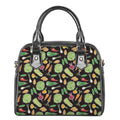 Fresh Vegetable Pattern Print Shoulder Handbag