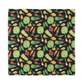 Fresh Vegetable Pattern Print Silk Bandana