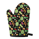 Fresh Vegetable Pattern Print Single Oven Mitt
