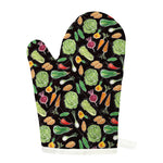 Fresh Vegetable Pattern Print Single Oven Mitt