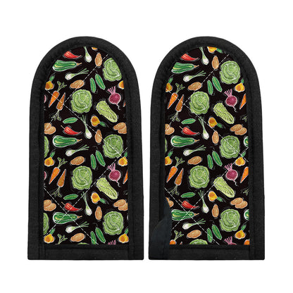 Fresh Vegetable Pattern Print Skillet Handle Cover