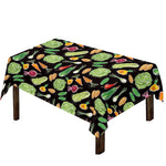 Fresh Vegetable Pattern Print Tablecloth