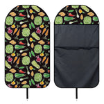 Fresh Vegetable Pattern Print Waterproof Car Seat Cover
