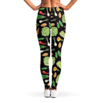Fresh Vegetable Pattern Print Women's Leggings