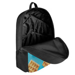 Fresh Waffles Print 17 Inch Backpack