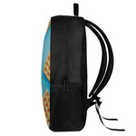Fresh Waffles Print 17 Inch Backpack