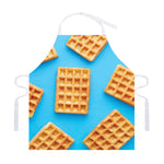 Fresh Waffles Print Adjustable Apron