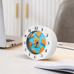 Fresh Waffles Print Alarm Clock