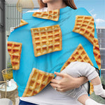 Fresh Waffles Print Baby Seat Cover
