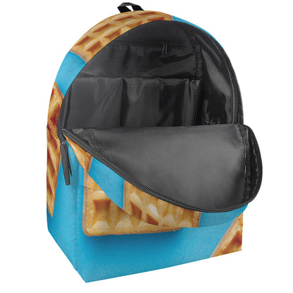 Fresh Waffles Print Backpack
