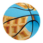Fresh Waffles Print Basketball