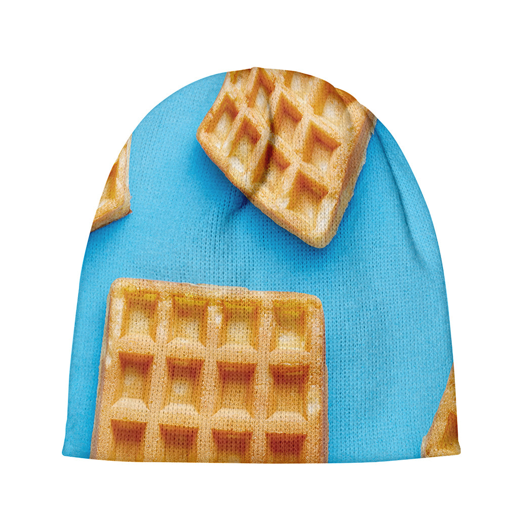 Fresh Waffles Print Beanie