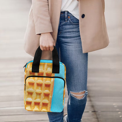 Fresh Waffles Print Bible Tote Bag