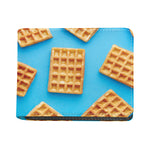 Fresh Waffles Print Bifold Wallet