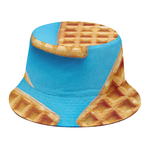 Fresh Waffles Print Bucket Hat