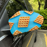Fresh Waffles Print Car Side Mirror Covers