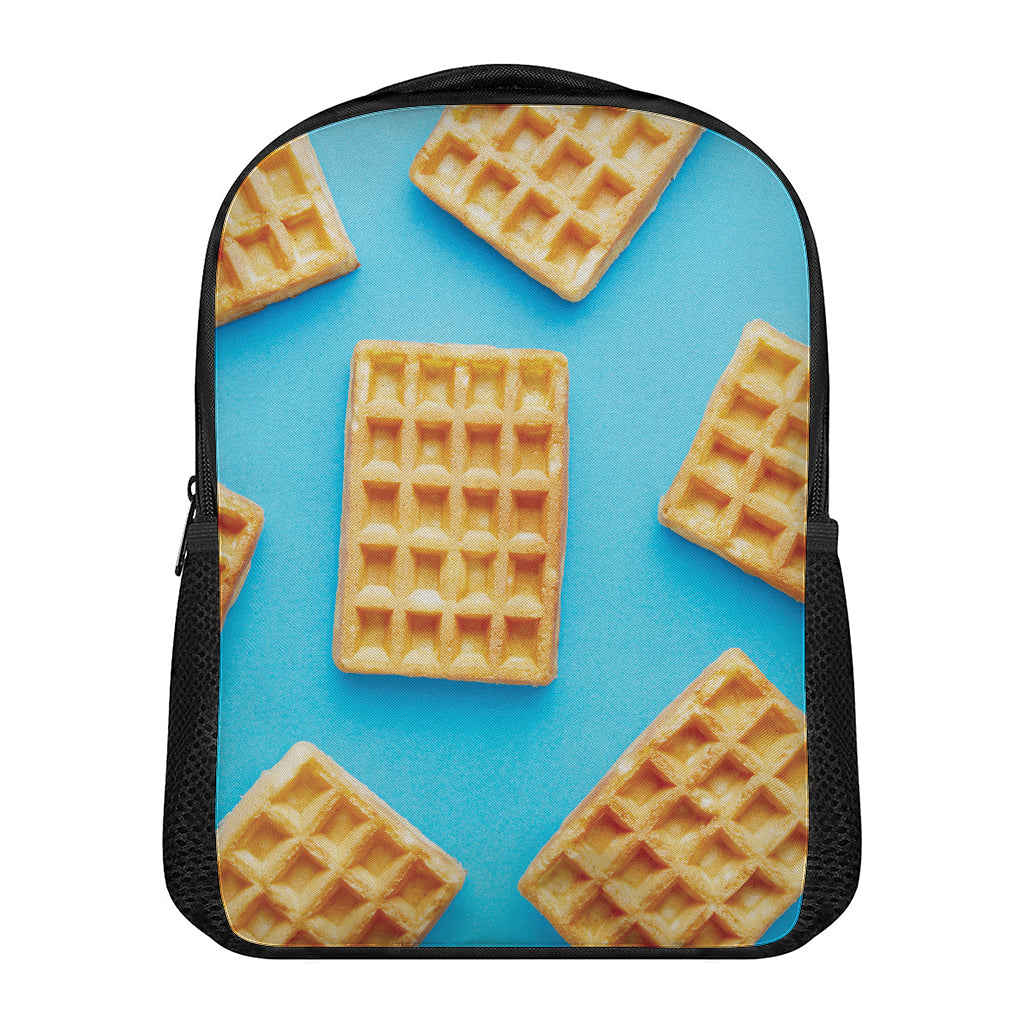 Fresh Waffles Print Casual Backpack